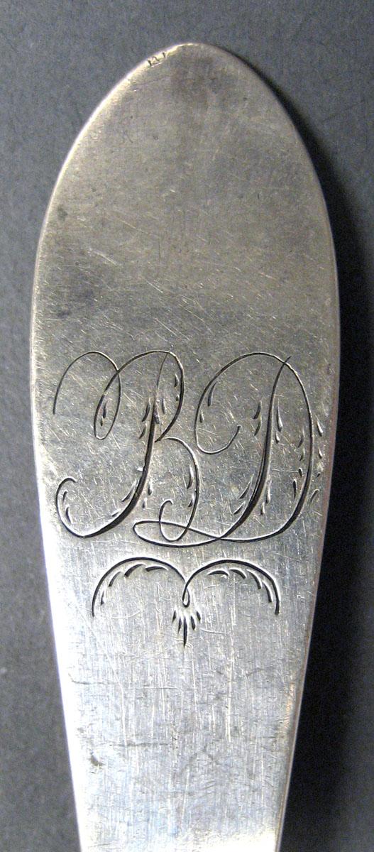 1998.0004.3021.002 Silver Spoon engraving
