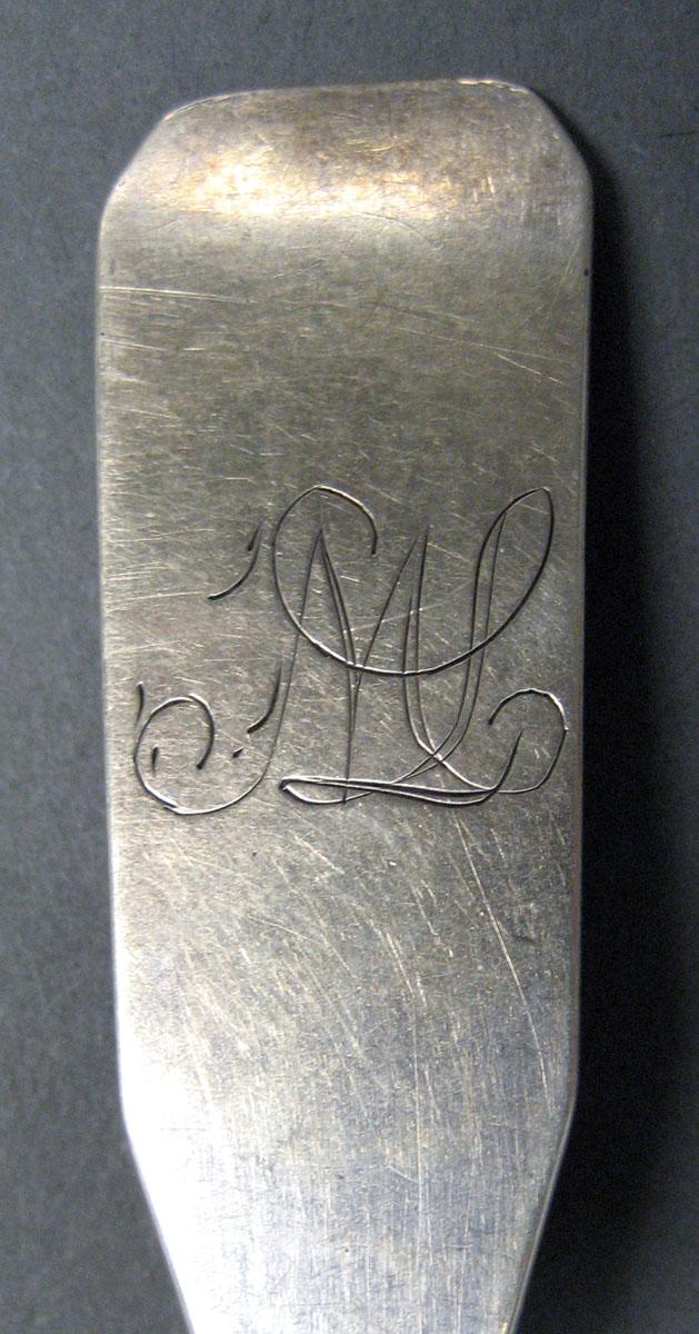 1998.0004.3022.002 Silver Spoon engraving