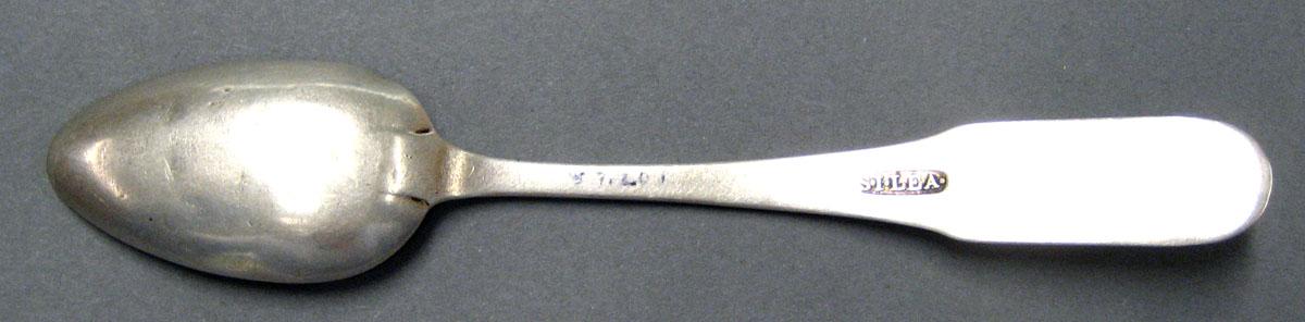 1998.0004.3023 Silver Spoon underside