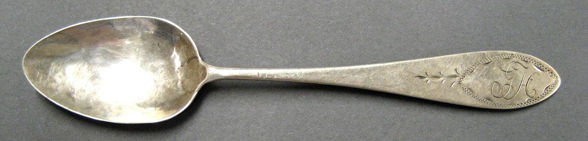 1998.0004.3026 Silver Spoon upper surface