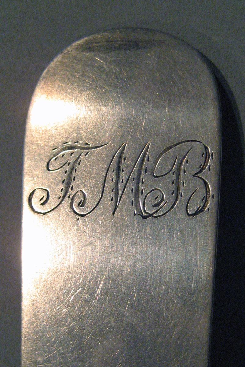 1998.0004.303.001 Silver Spoon engraving