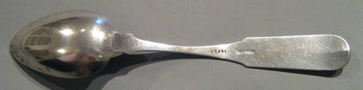 1998.0004.303.002 Silver Spoon underside