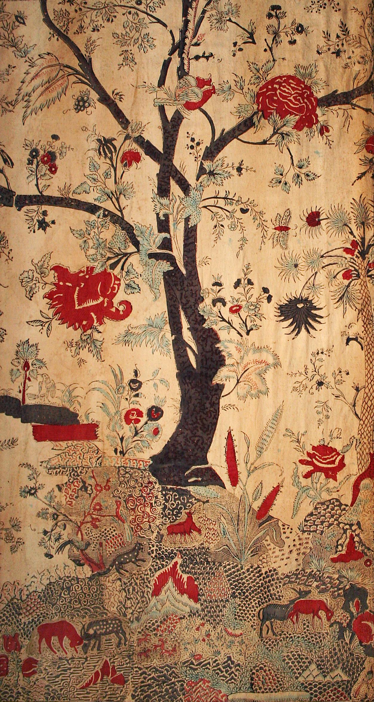 1958.0608 A textile, printed repeat