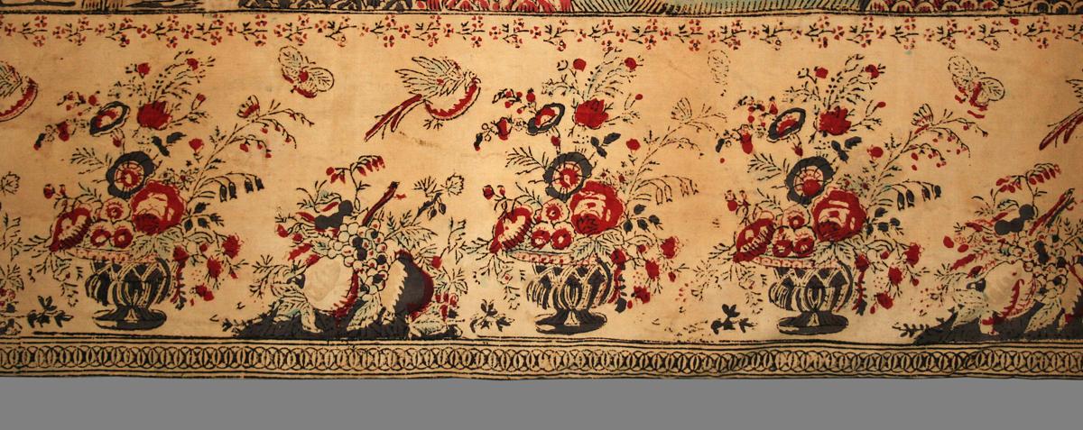 1958.0608 A textile, printed repeat 2