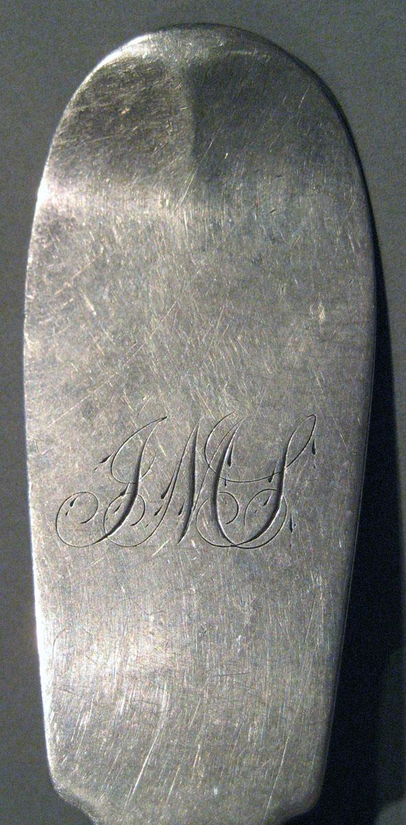 1998.0004.305 Silver Spoon engraving