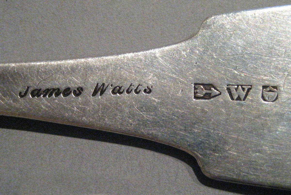 1998.0004.305 Silver Spoon marks