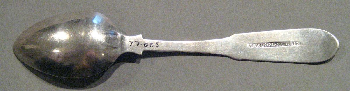 1998.0004.306 Silver Spoon underside