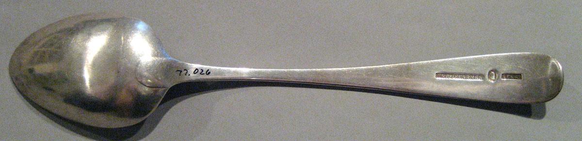 1998.0004.307 Silver Spoon underside
