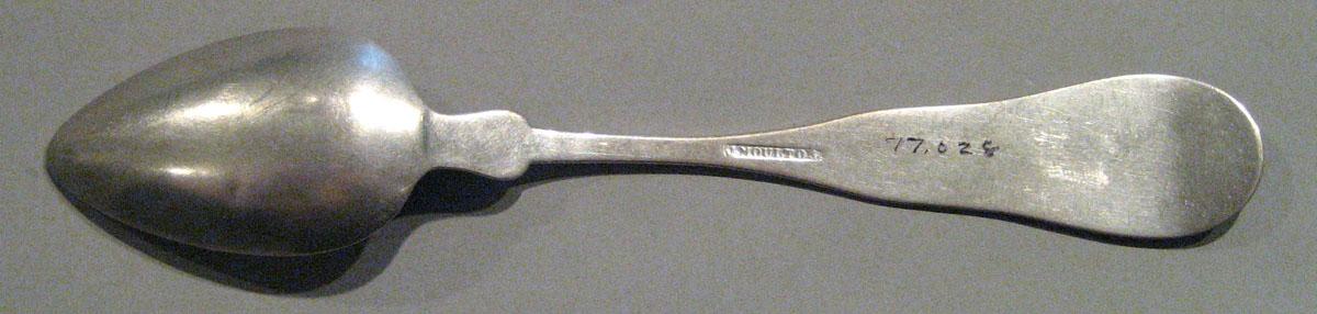 1998.0004.308 Silver Spoon underside