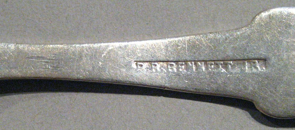 1998.0004.309 Silver Spoon marks