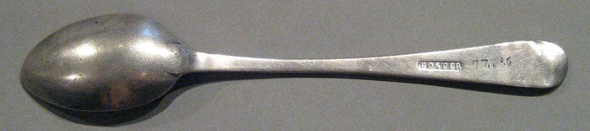 1998.0004.310 Silver Spoon underside