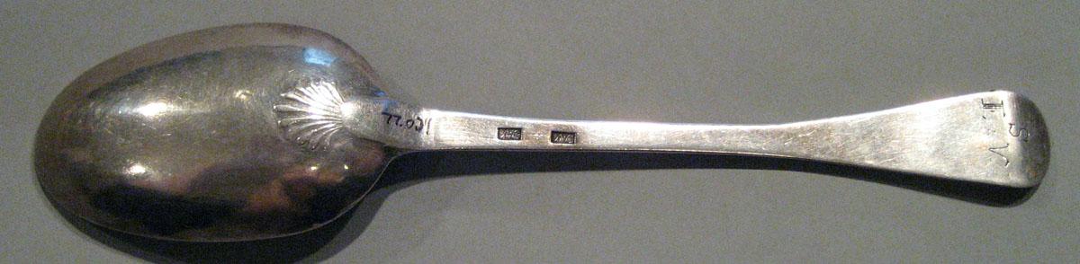 1998.0004.311 Silver Spoon underside