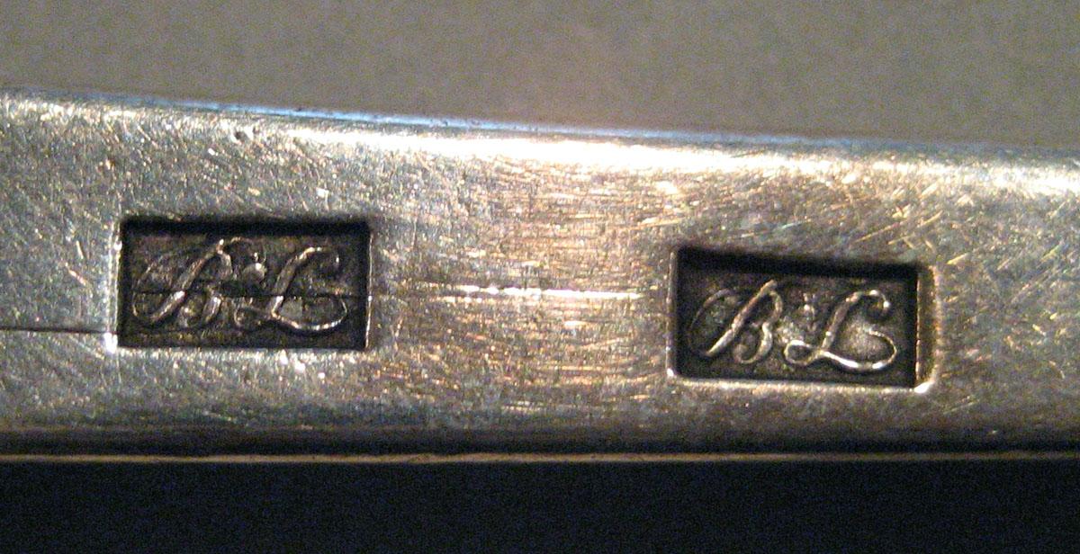 1998.0004.311 Silver Spoon marks