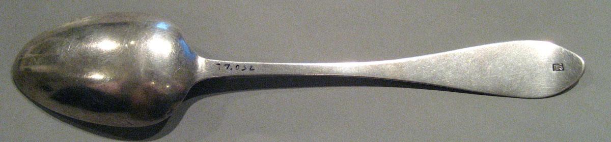 1998.0004.312 Silver Spoon underside