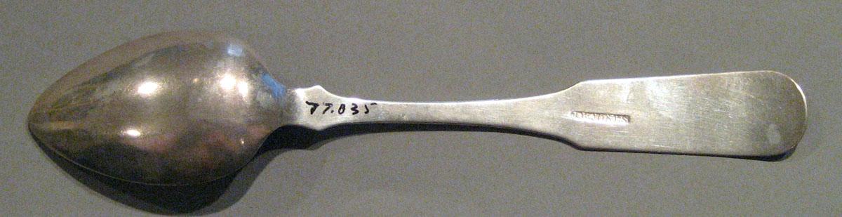 1998.0004.315 Silver Spoon underside