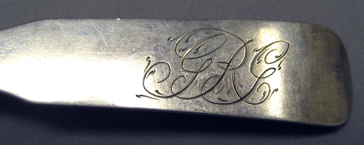 1998.0004.3174.002 Silver Spoon engraving