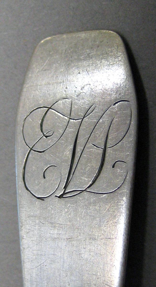 1998.0004.3175 Silver Spoon engraving
