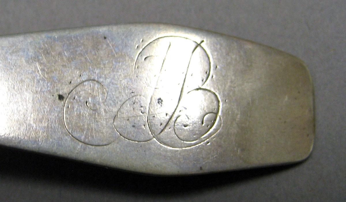 1998.0004.3176 Silver Spoon engraving