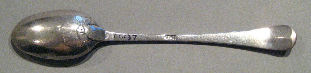 1998.0004.317 Silver Spoon underside
