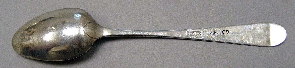 1998.0004.3180 Silver Spoon underside