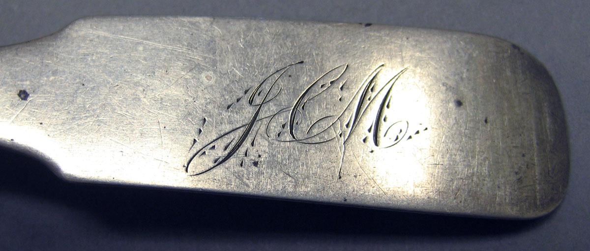 1998.0004.3185.001 Silver Spoon engraving