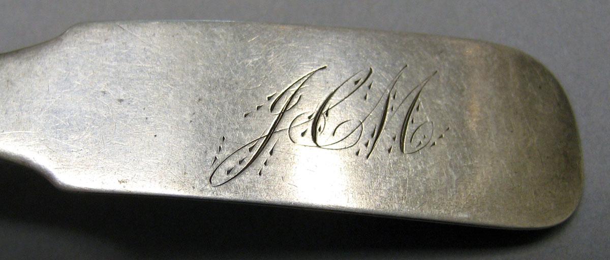 1998.0004.3185.002 Silver Spoon engraving