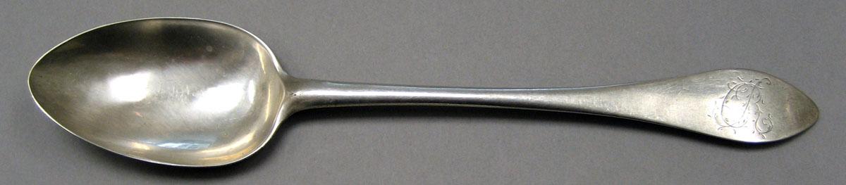 1998.0004.3186 Silver Spoon upper surface