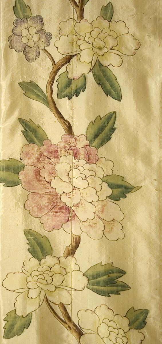 1958.0613.002 A Window Hanging, Side Curtain, Pattern Detail #2