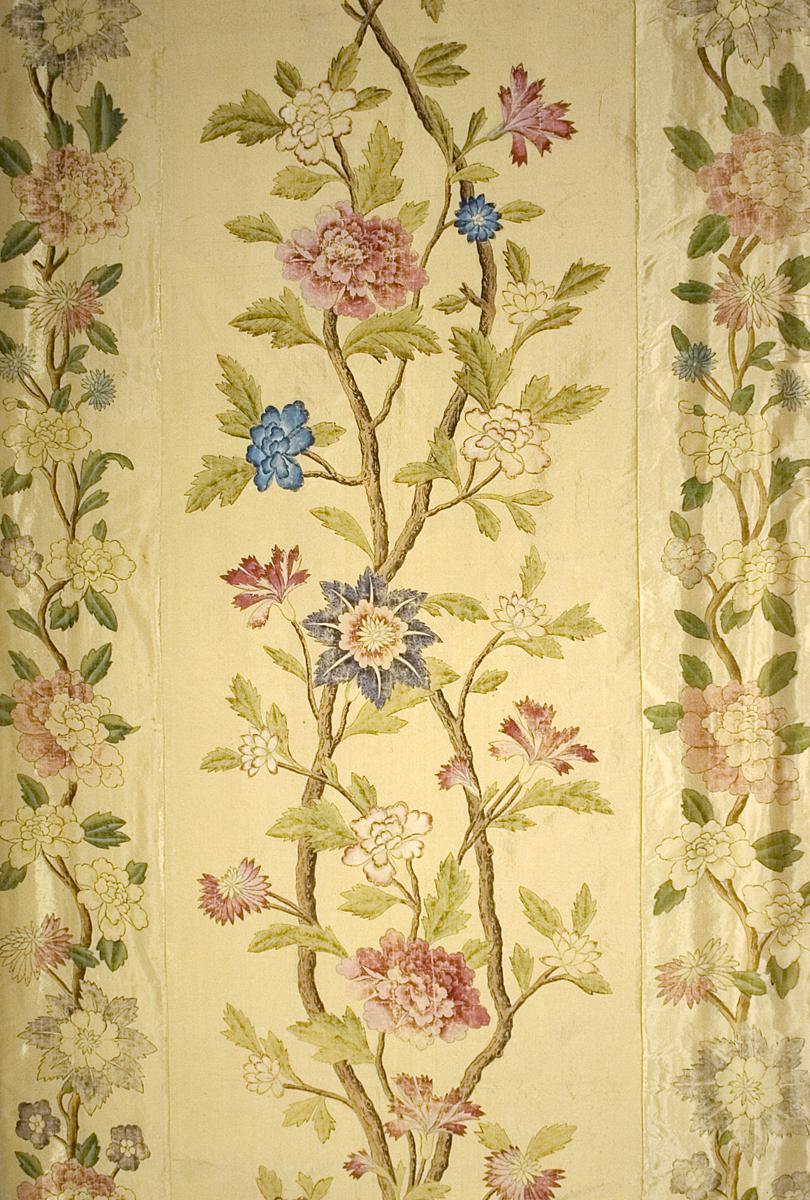 1958.0613.002 A Window Hanging, Side Curtain, Pattern Repeat