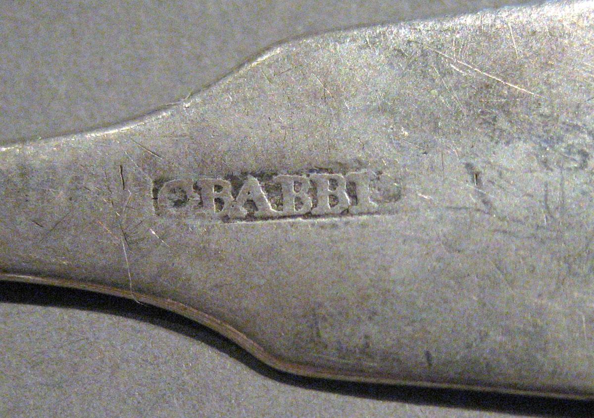 1998.0004.318 Silver Spoon mark