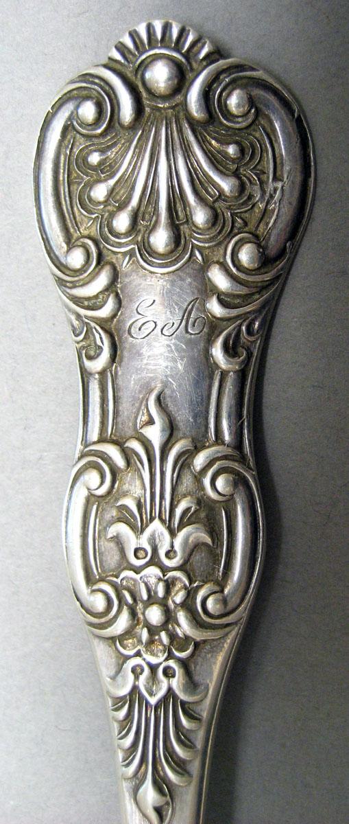 1998.0004.3191 Silver Spoon engraving
