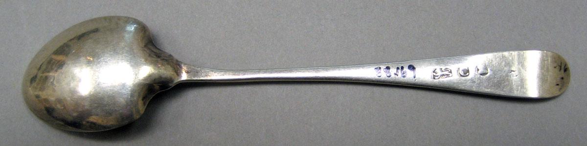 1998.0004.3192 Silver Spoon underside
