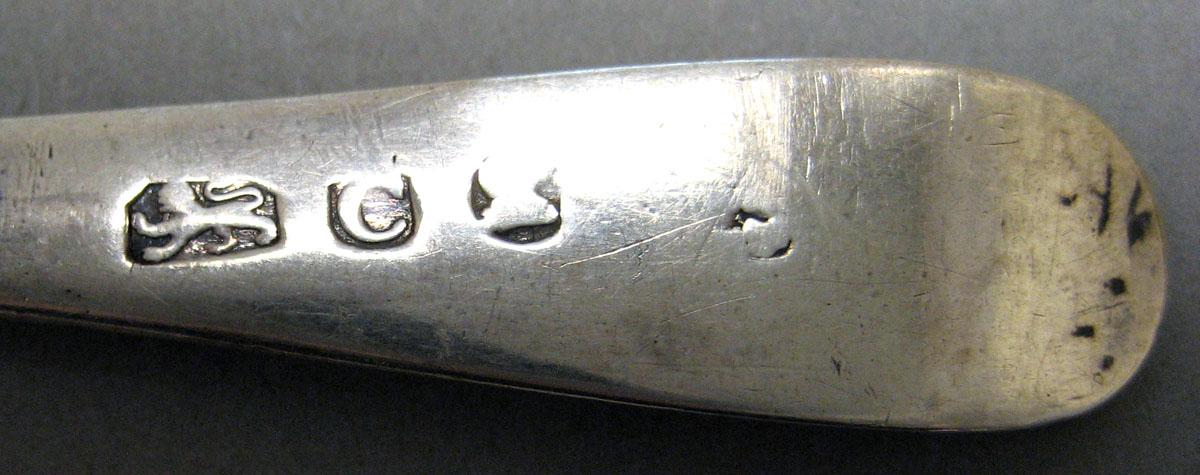 1998.0004.3192 Silver Spoon mark