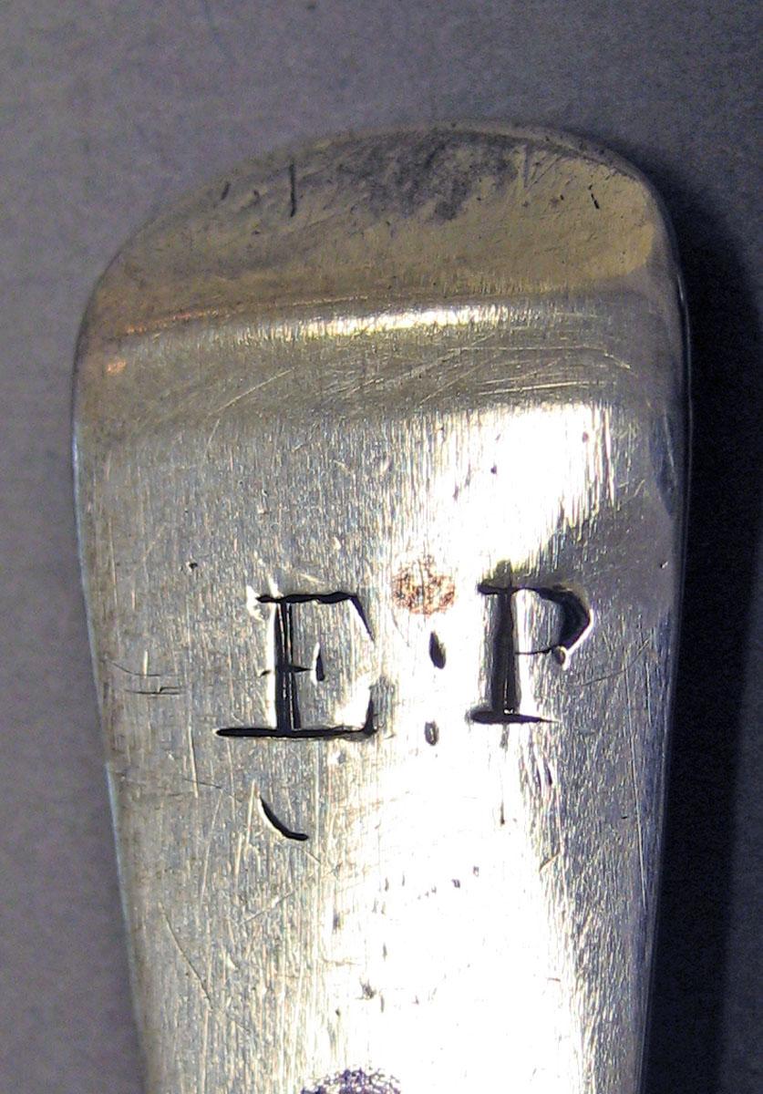 1998.0004.3193 Silver Spoon engraving
