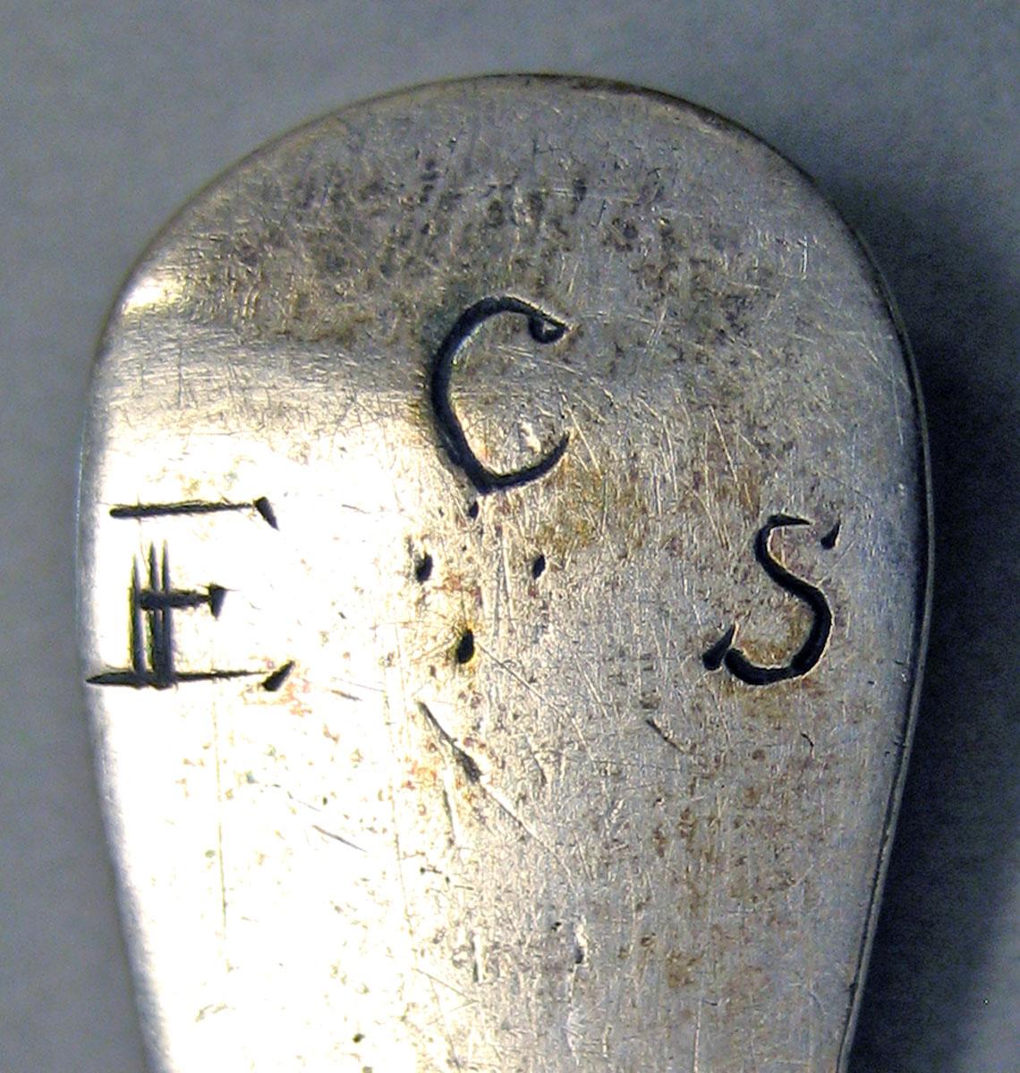 1998.0004.3194 Silver Spoon engraving