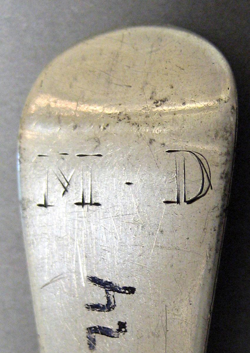 1998.0004.3197 Silver Spoon engraving