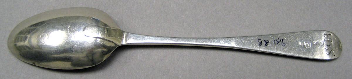 1998.0004.3209 Silver Spoon underside