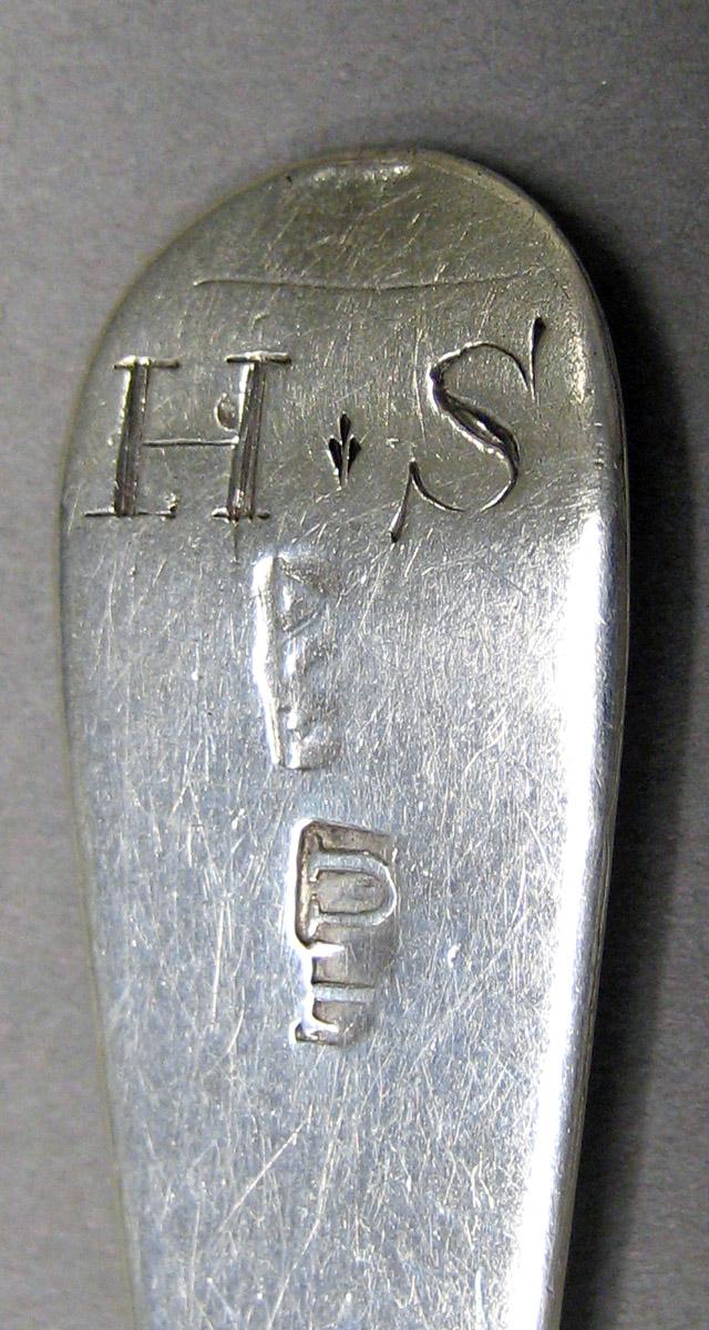 1998.0004.3209 Silver Spoon engraving