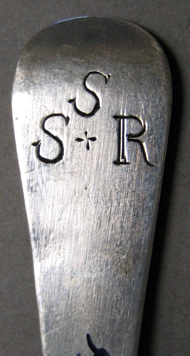 1998.0004.3211 Silver Spoon engraving