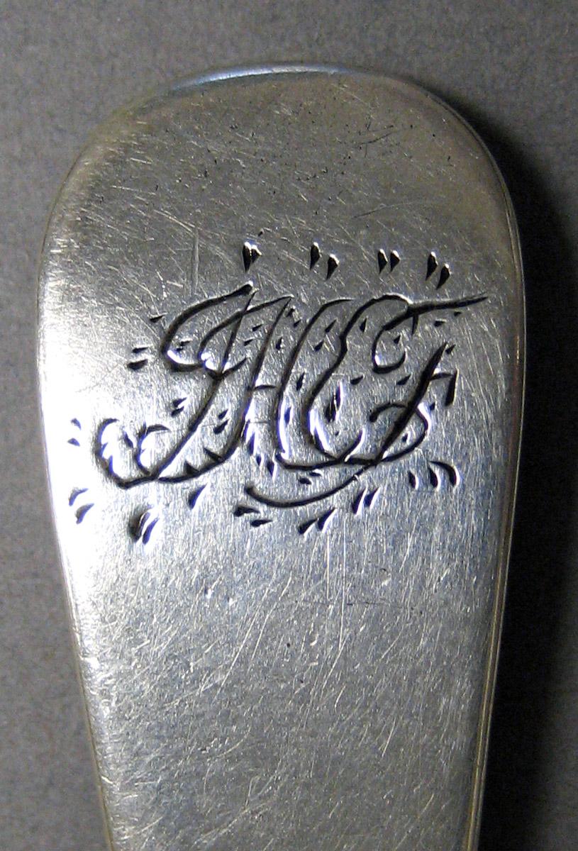 1998.0004.3212 Silver Spoon engraving