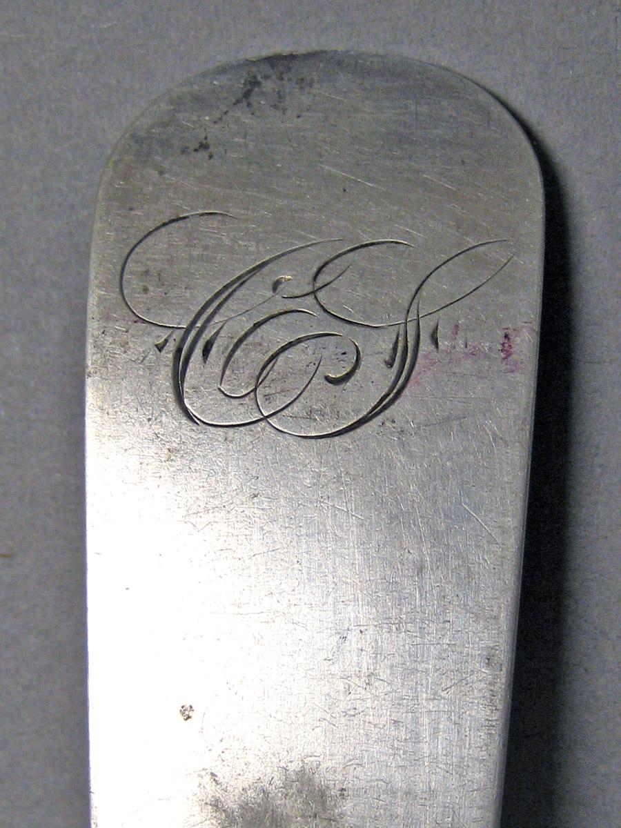 1998.0004.3216.002 Silver Spoon engraving