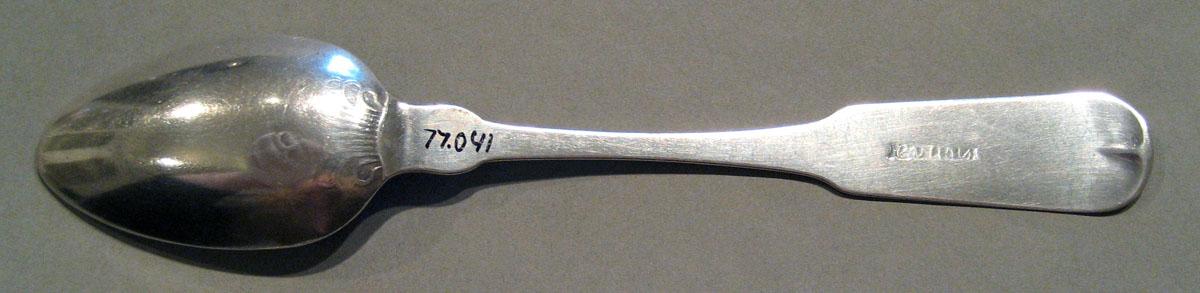 1998.0004.321 Silver Spoon underside