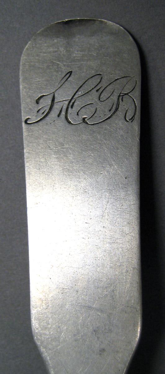 1998.0004.3223.004 Silver Spoon engraving