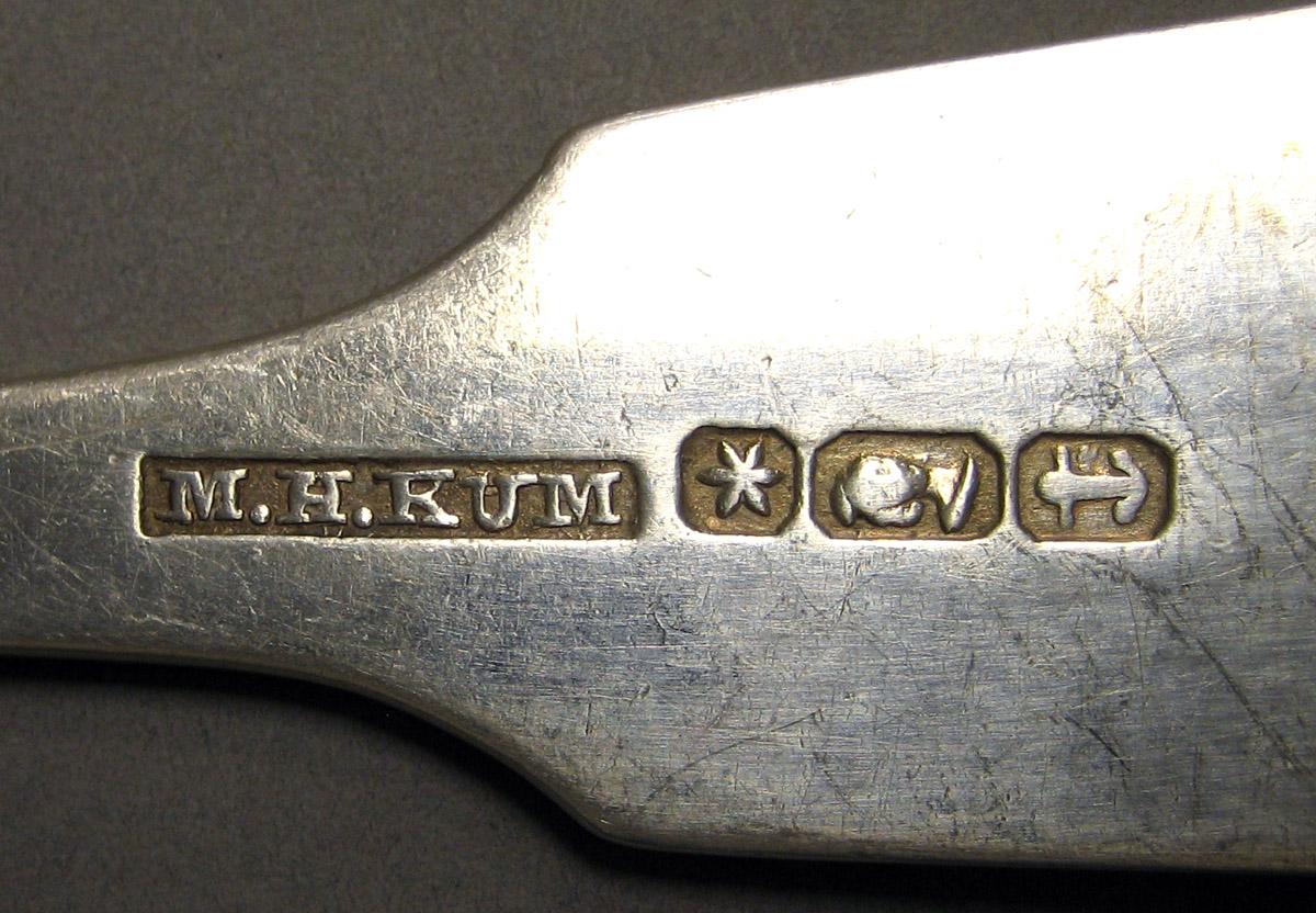 1998.0004.3224 Silver Spoon mark