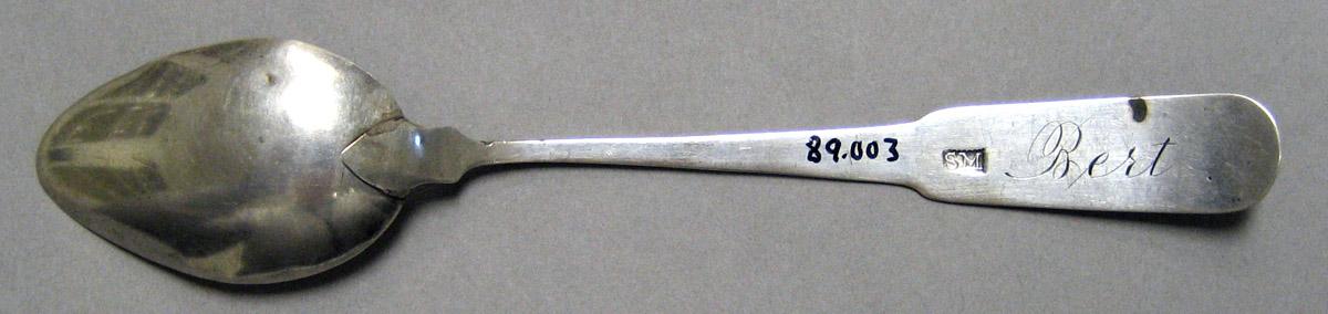 1998.0004.3227 Silver Spoon underside