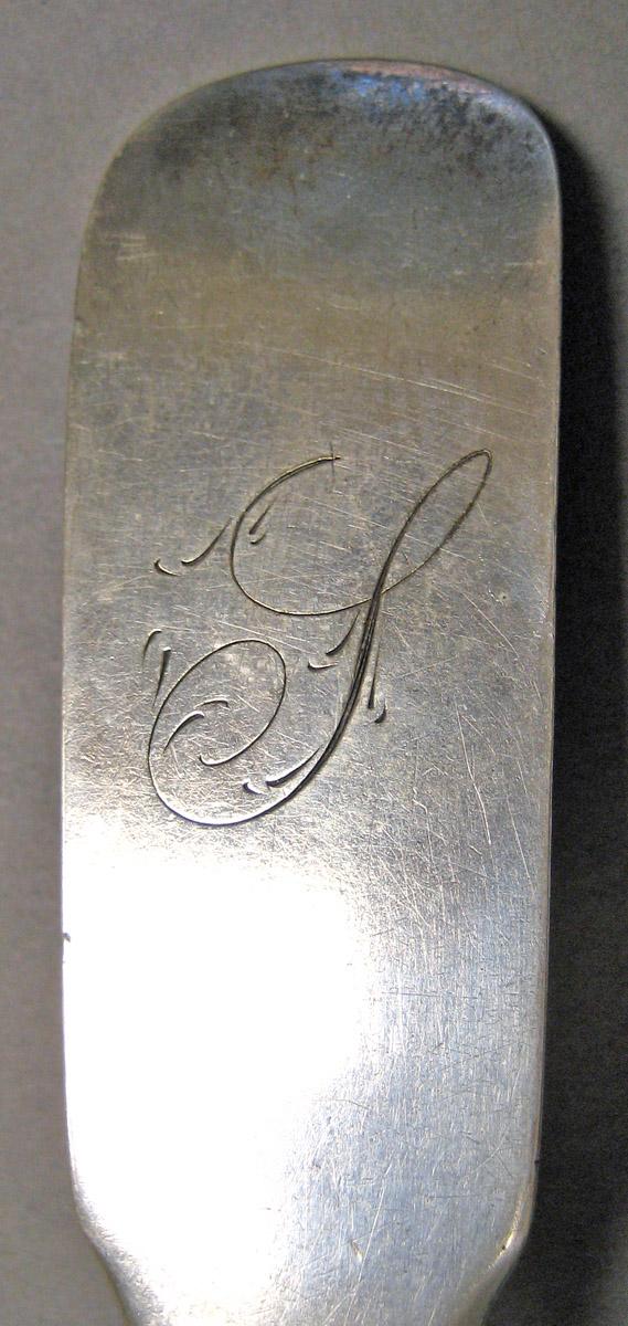 1998.0004.3229.001 Silver Spoon engraving