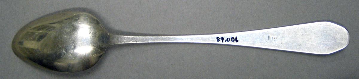 1998.0004.3230 Silver Spoon underside