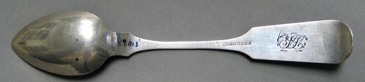 1998.0004.3237 Silver Spoon underside