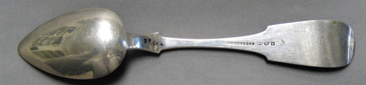 1998.0004.3240 Silver Spoon underside