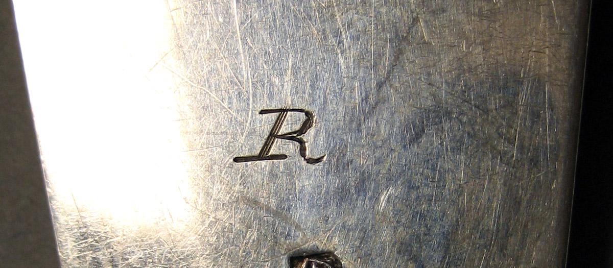 1998.0004.3240 Silver Spoon engraving underside